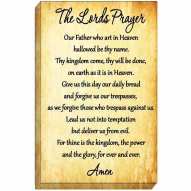 Meaning Of The Lord S Prayer Our Father Which Art In Heaven